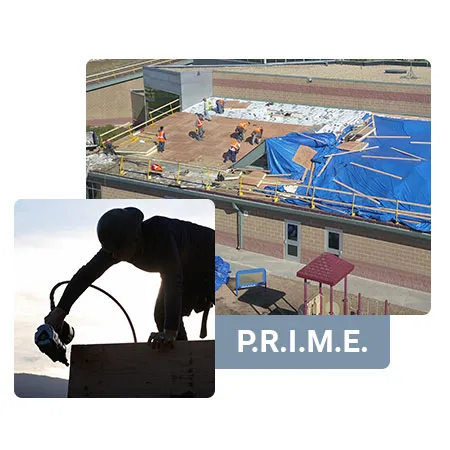 PRIME roofing construction