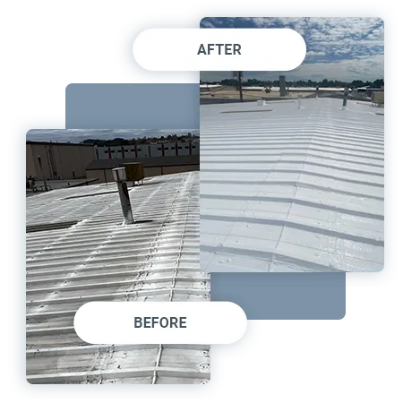 Before and After Roofing Maintenance